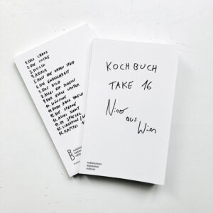 Kochbuch Take 16 – Nino aus Wien * signiert <3